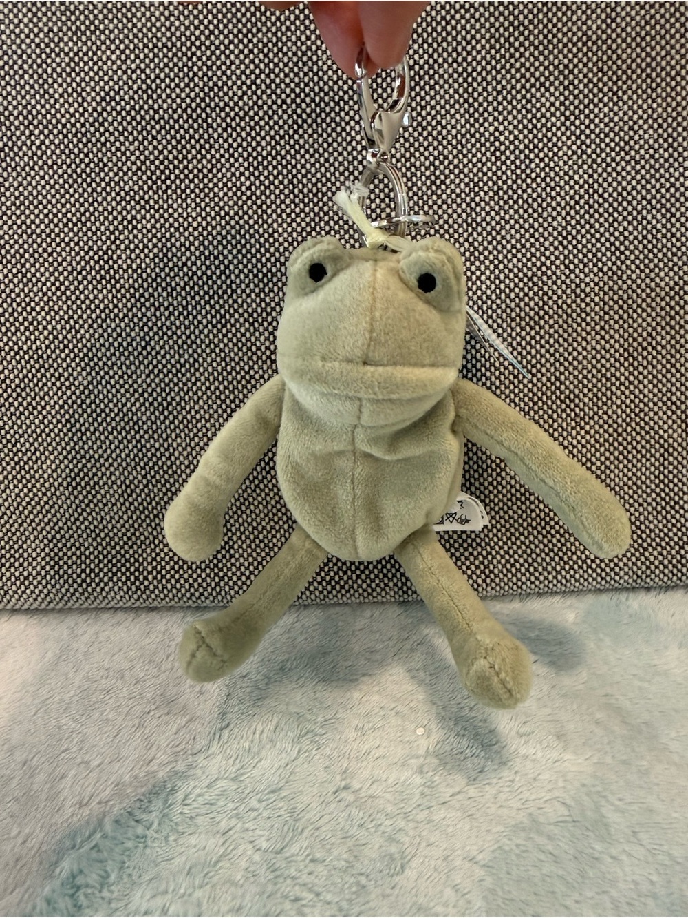 Jellycat Fergus Frog Bag Charm BNWT